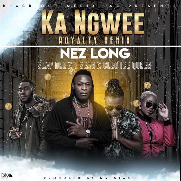 Download Nez Long ft. Slapdee x T-sean x Cleo Ice Queen - Ka Ngwee (Remix)