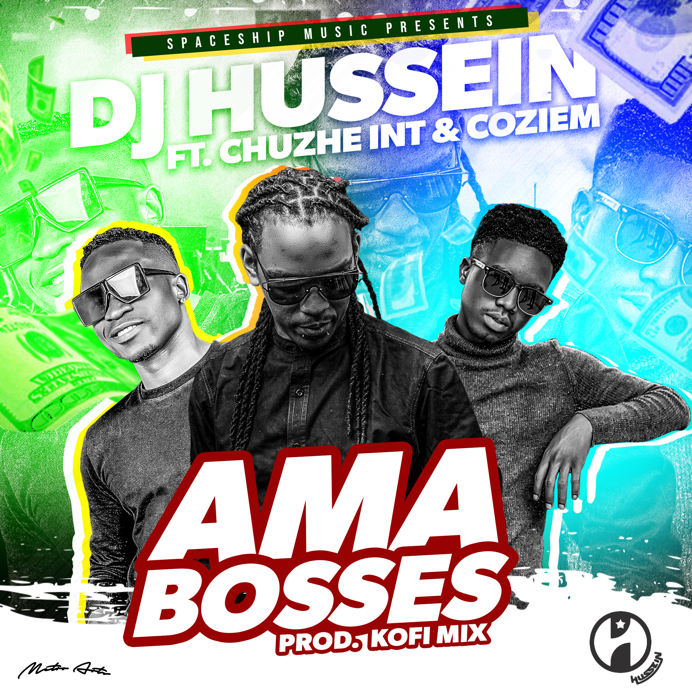 DOWNLOAD:  DJ Hussein ft. Chuzhe Int & Coziem - "Ama Bosses" Mp3